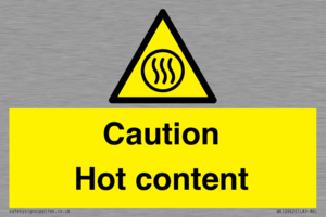 Caution Hot content